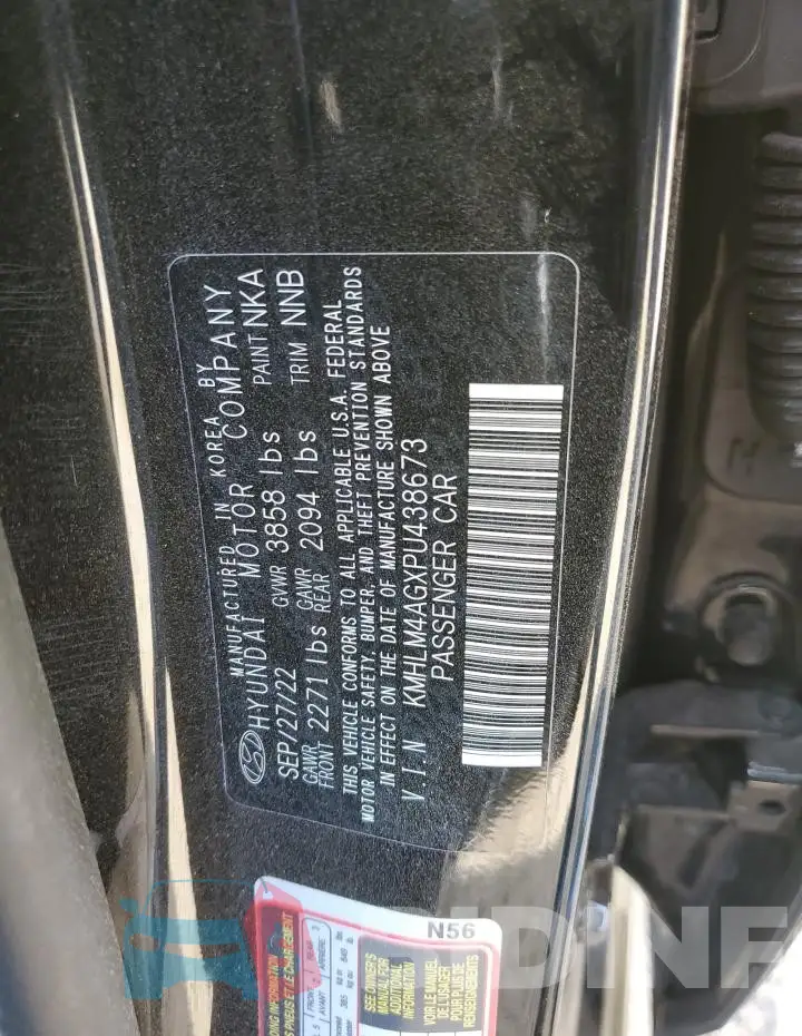 KMHLM4AGXPU438673 Photo# 12