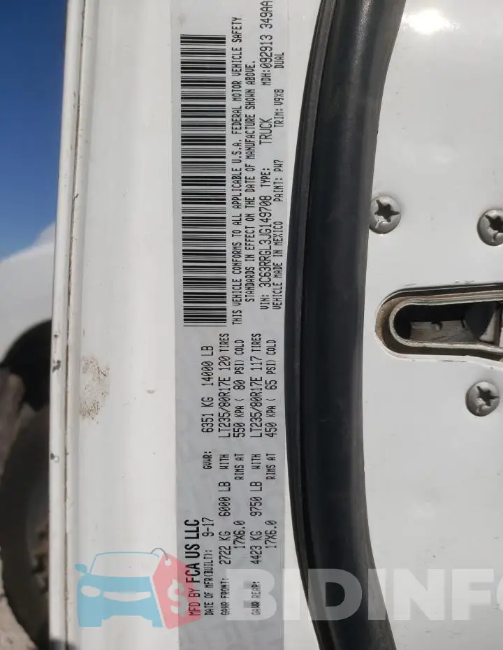 3C63RRGL3JG149708 Photo# 12