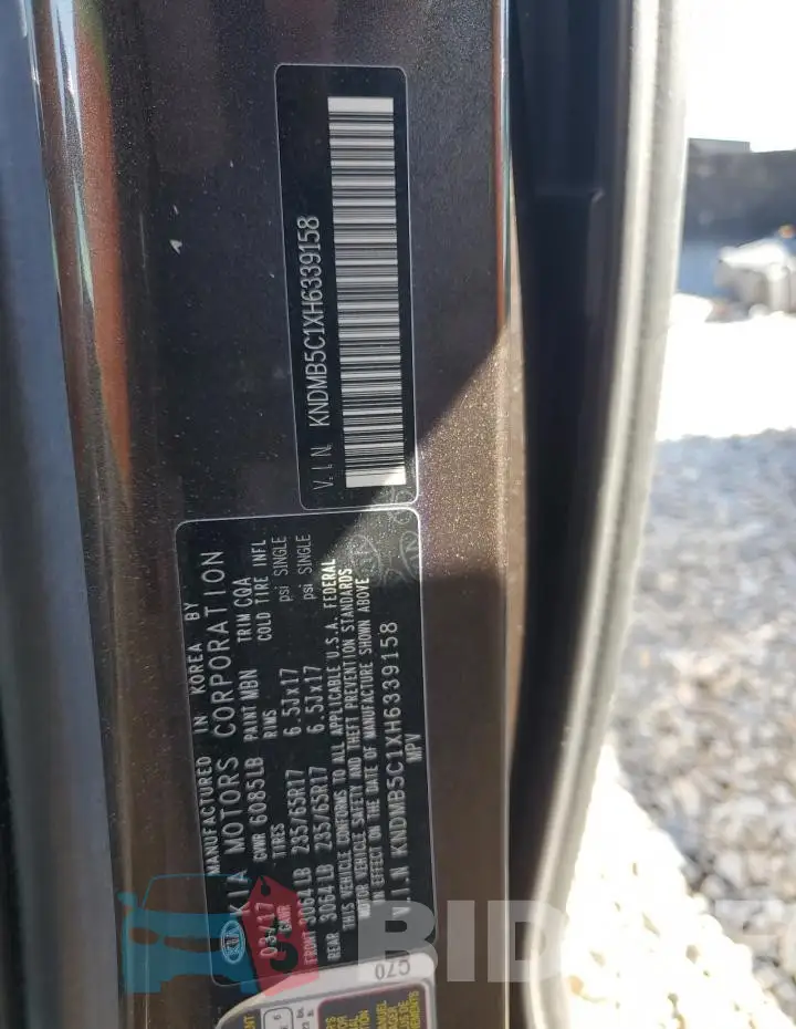 KNDMB5C1XH6339158 Photo# 13