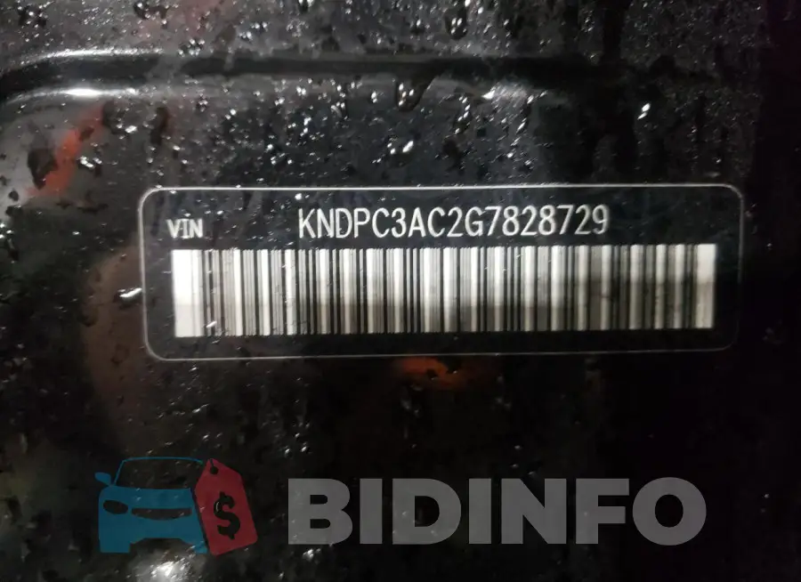 KNDPC3AC2G7828729 Photo# 13
