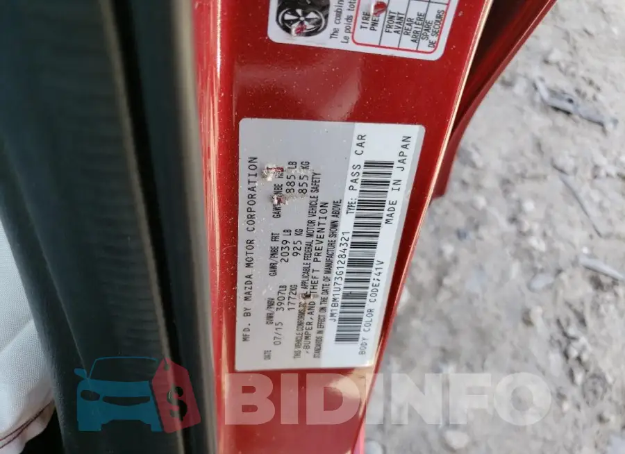 JM1BM1U73G1284321 Photo# 12