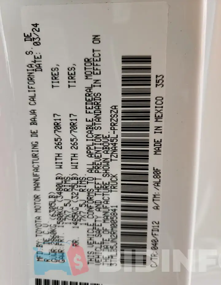 3TMLB5JN2RM005841 Photo# 12