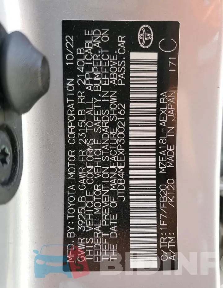 JTDB4MEEXP3002162 Photo# 12