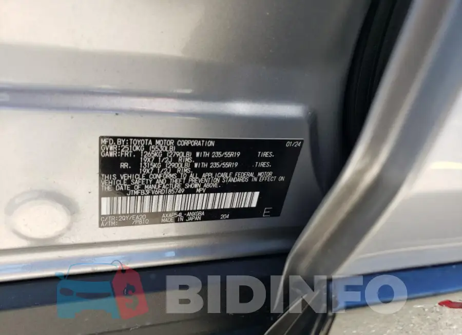 JTMFB3FV6RD185749 Photo# 12