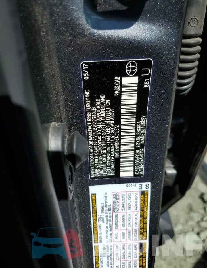 NMTKHMBX6JR019572 Photo# 12