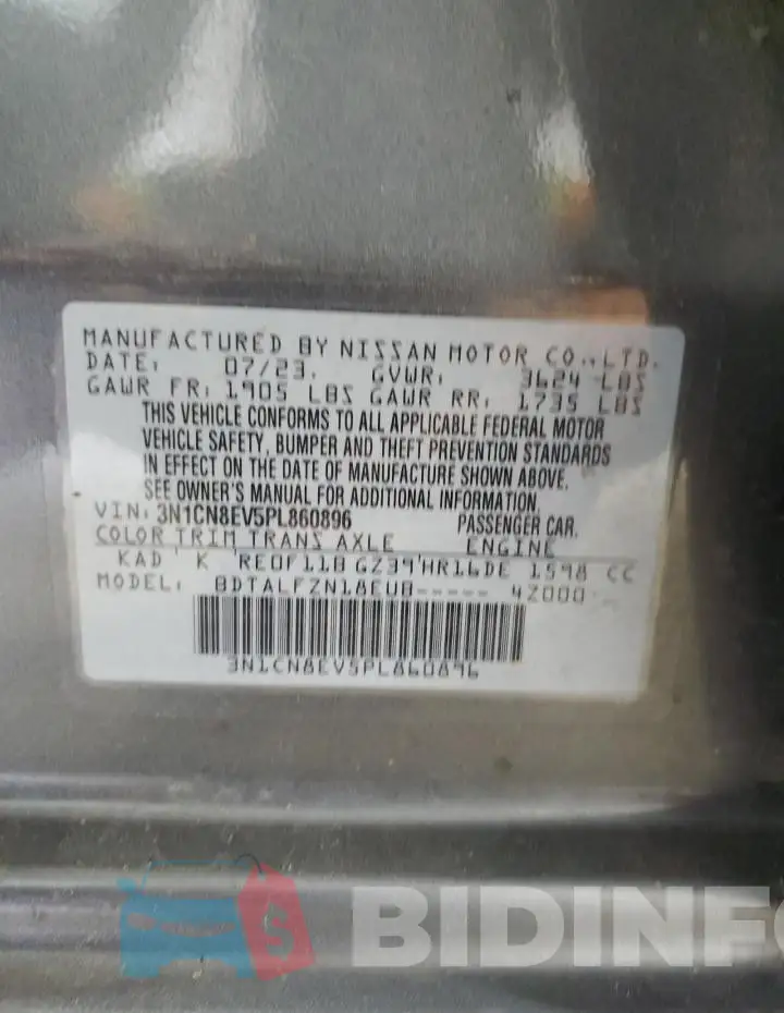3N1CN8EV5PL860896 Photo# 12