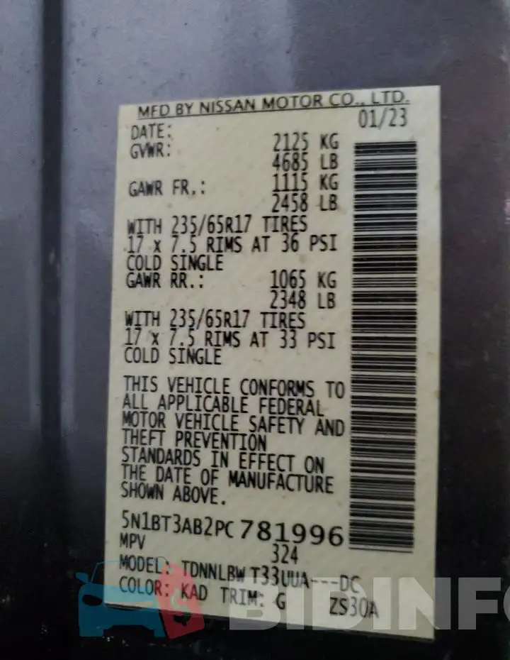5N1BT3AB2PC781996 Photo# 13