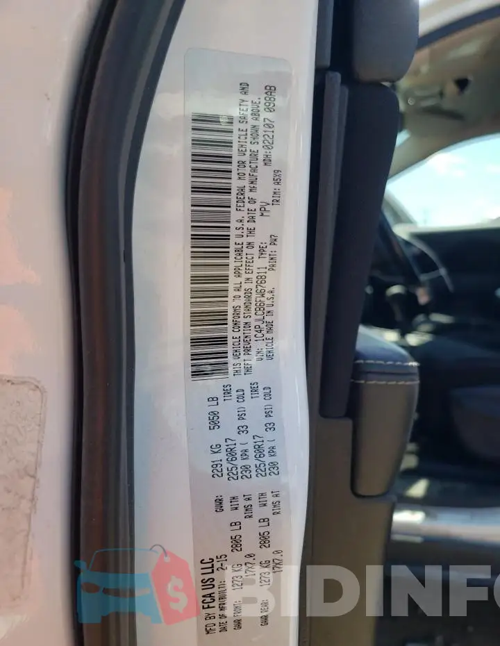 1C4PJLCB6FW676811 Photo# 12