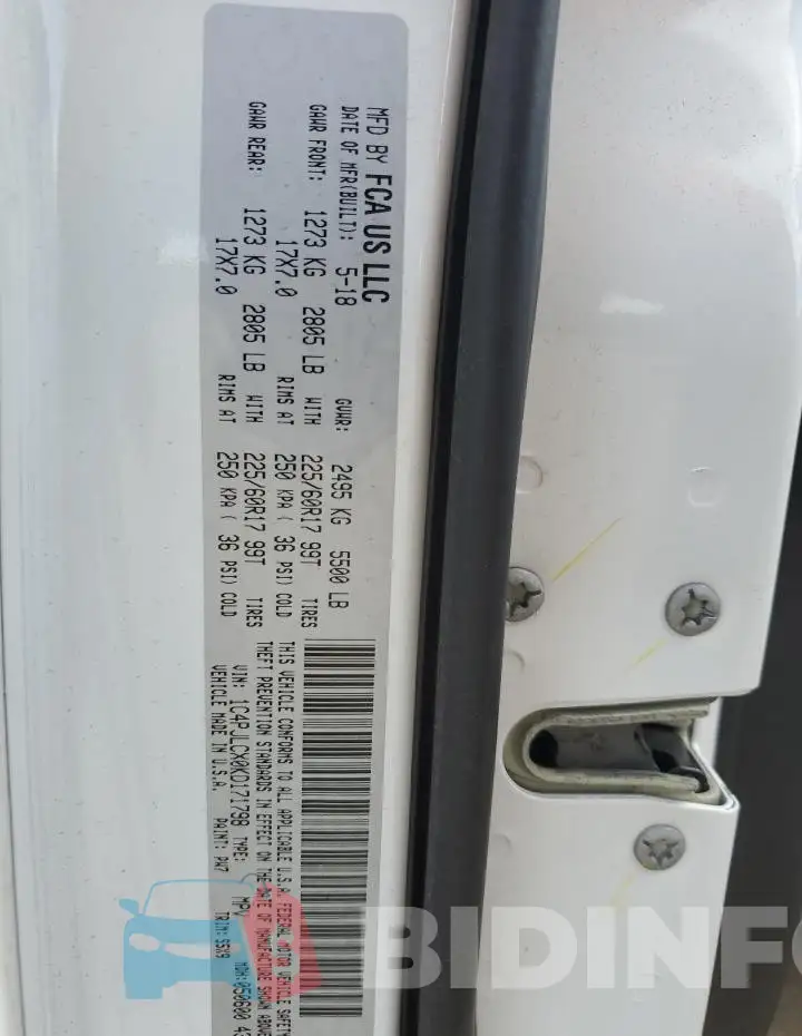 1C4PJLCX0KD171798 Photo# 13