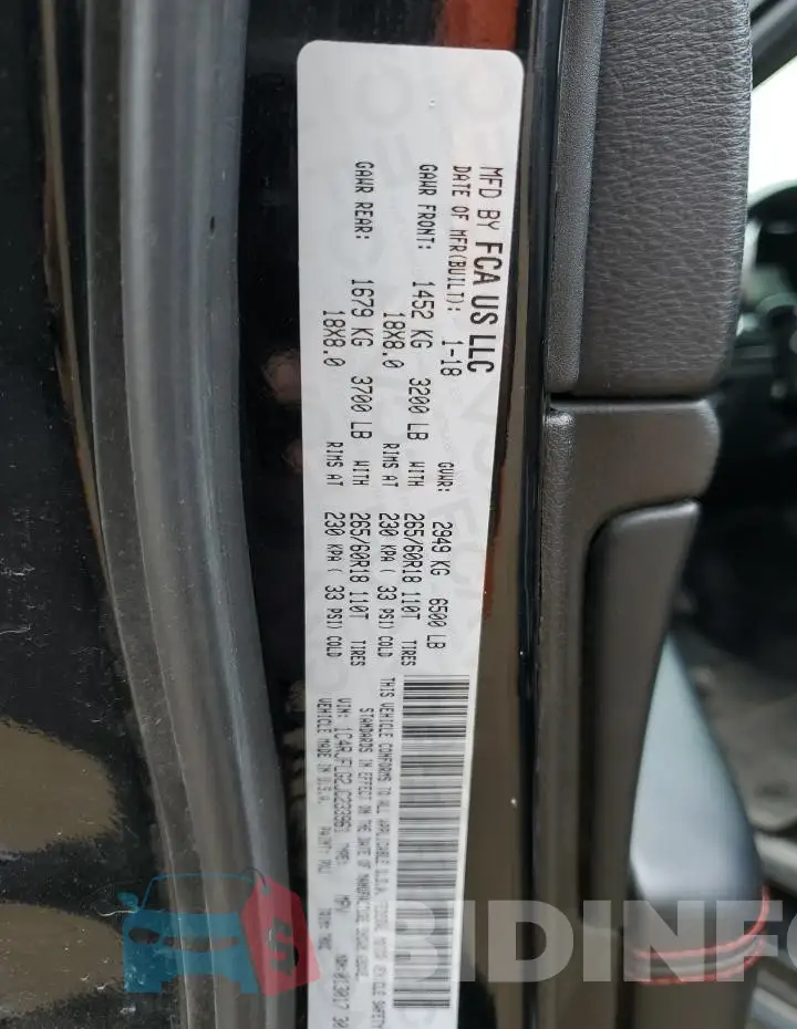 1C4RJFLG2JC233961 Photo# 12