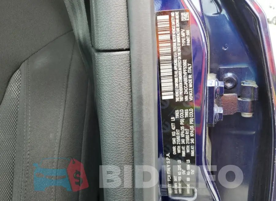 ZACCJABB7HPF53992 Photo# 12