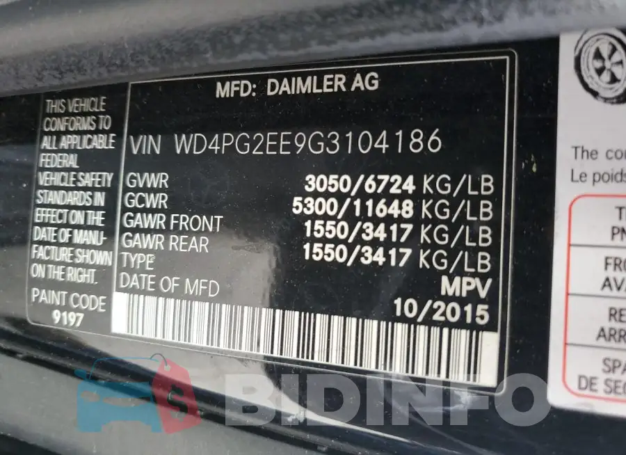 WD4PG2EE9G3104186 Photo# 13