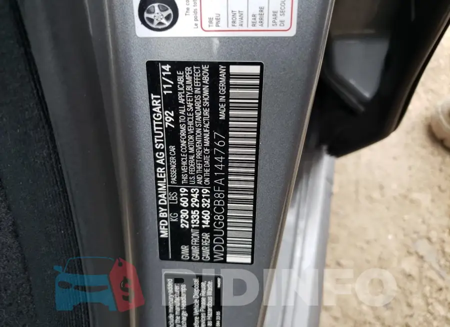WDDUG8CB8FA144767 Photo# 12
