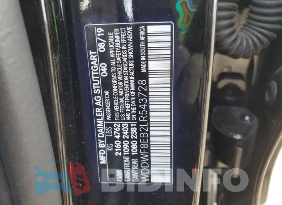 WDDWF8EB2LR543728 Photo# 13