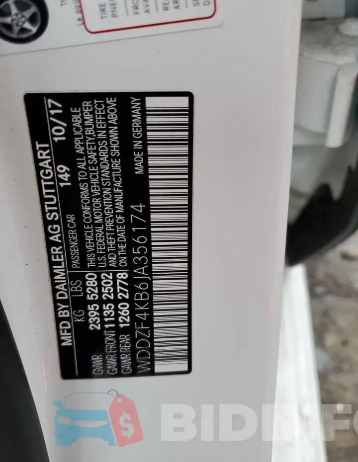 WDDZF4KB6JA356174 Photo# 12