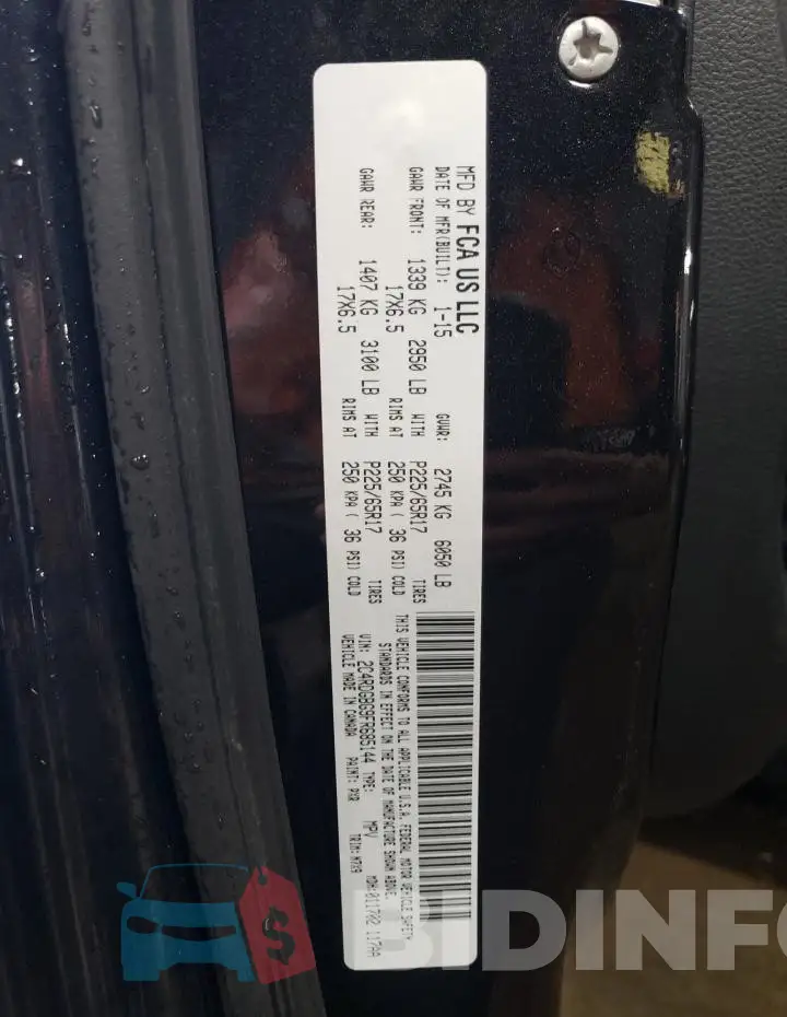 2C4RDGBG9FR685144 Photo# 13