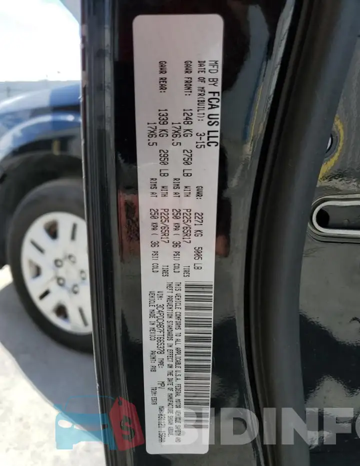3C4PDCAB7FT665378 Photo# 13
