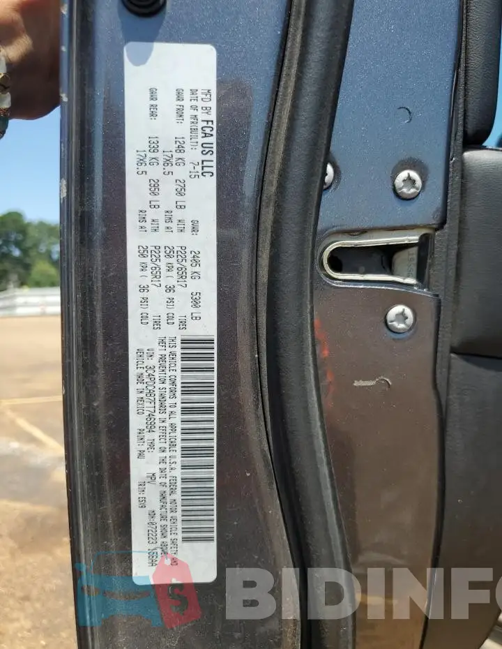 3C4PDCAB7FT746994 Photo# 14