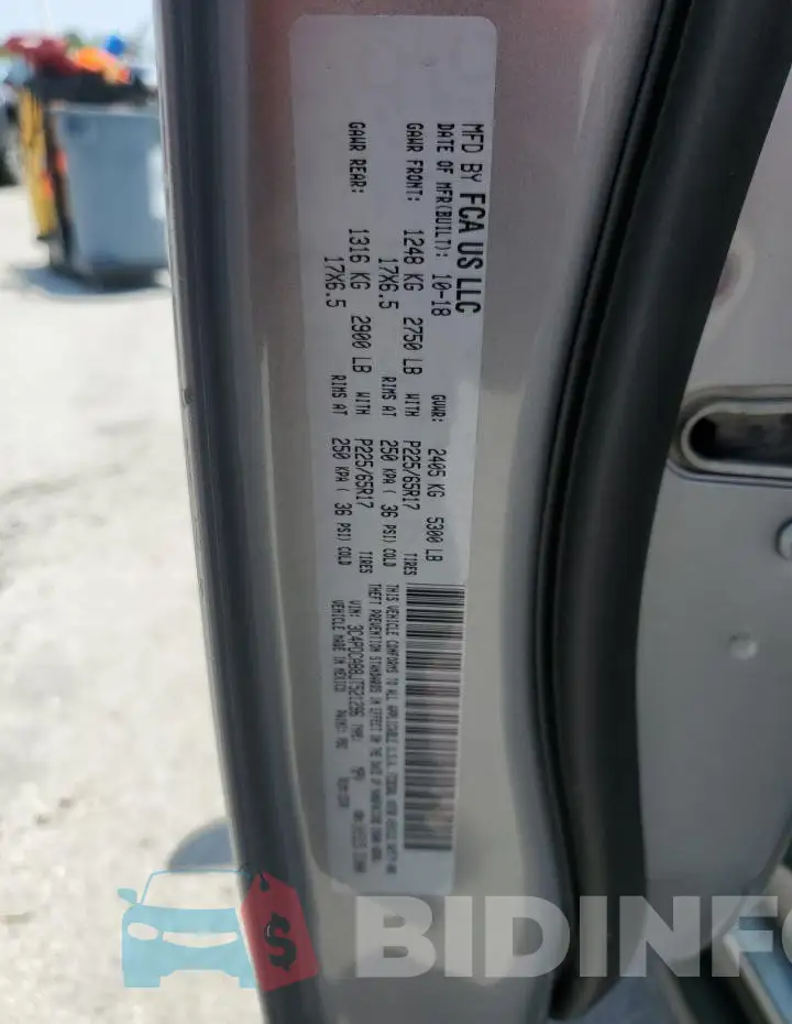 3C4PDCAB8JT521296 Photo# 13