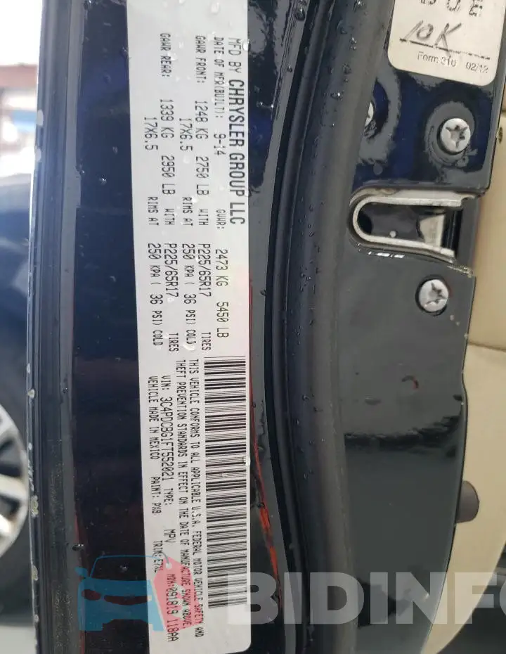 3C4PDCBG1FT552021 Photo# 13