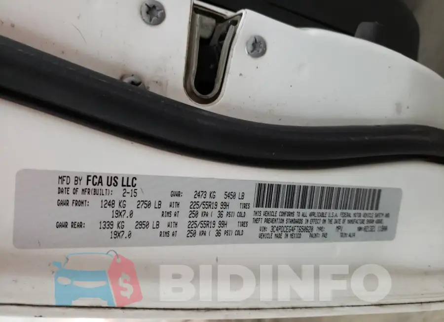 3C4PDCEG4FT650620 Photo# 13