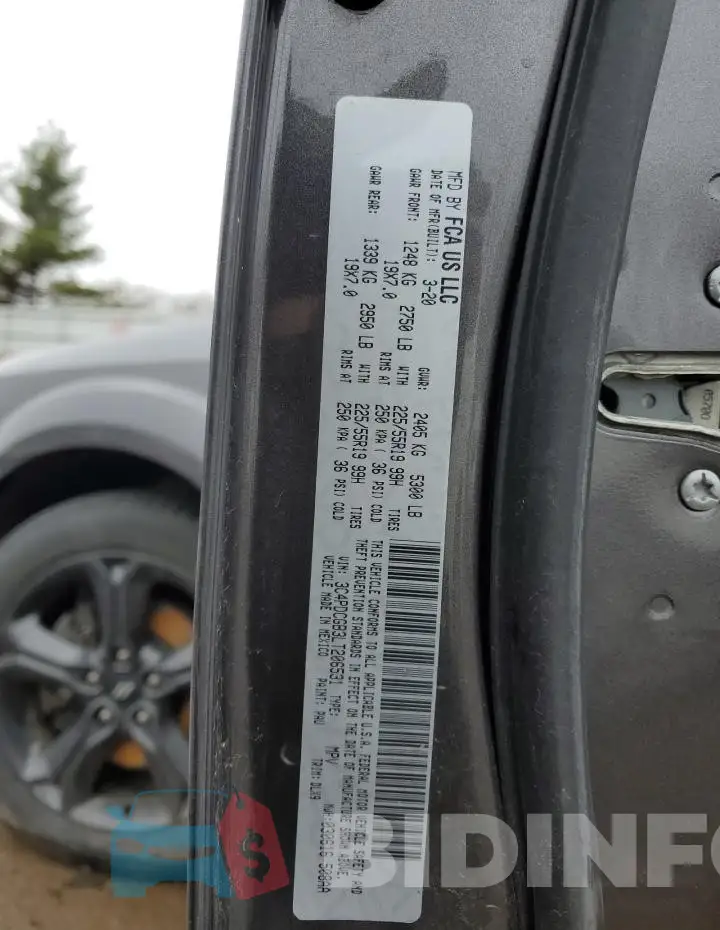 3C4PDCGB3LT206531 Photo# 13