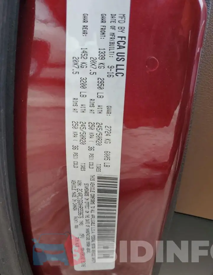2C4RC1GGXHR559676 Photo# 13