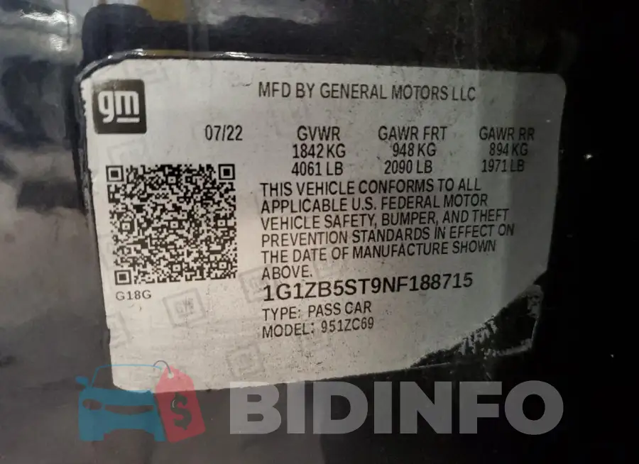 1G1ZB5ST9NF188715 Photo# 12