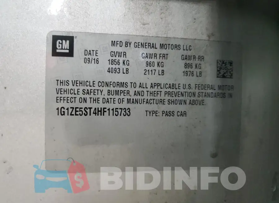 1G1ZE5ST4HF115733 Photo# 12