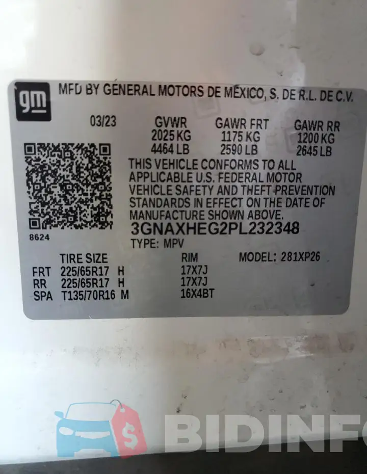 3GNAXHEG2PL232348 Photo# 12