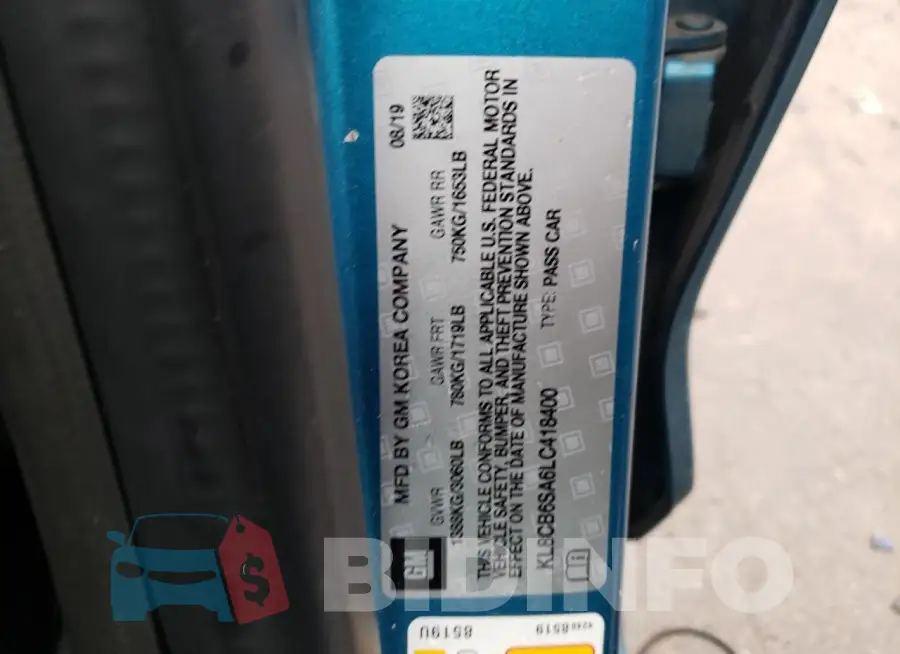 KL8CB6SA6LC418400 Photo# 13