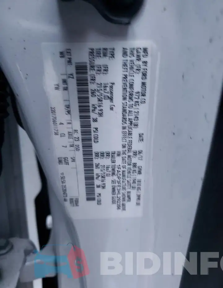 1FADP3FE3HL292356 Photo# 12