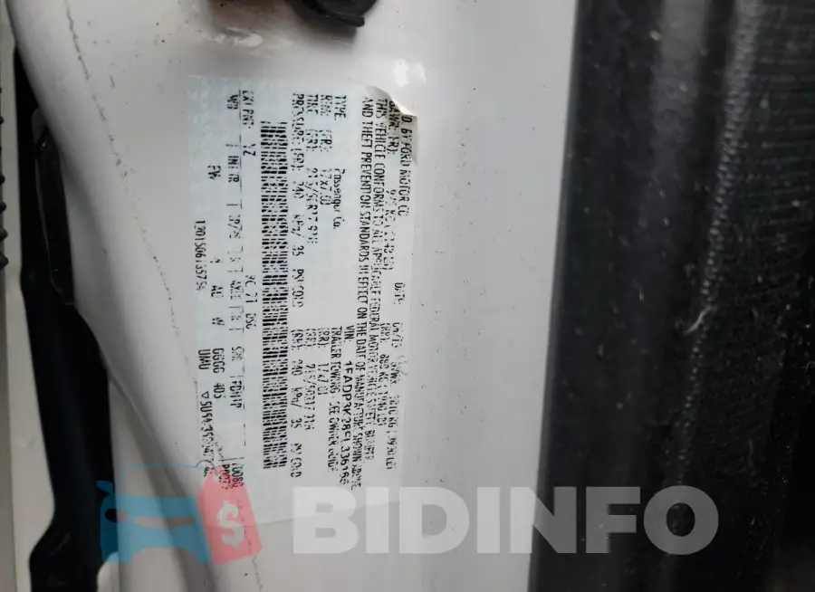 1FADP3K28FL336165 Photo# 12