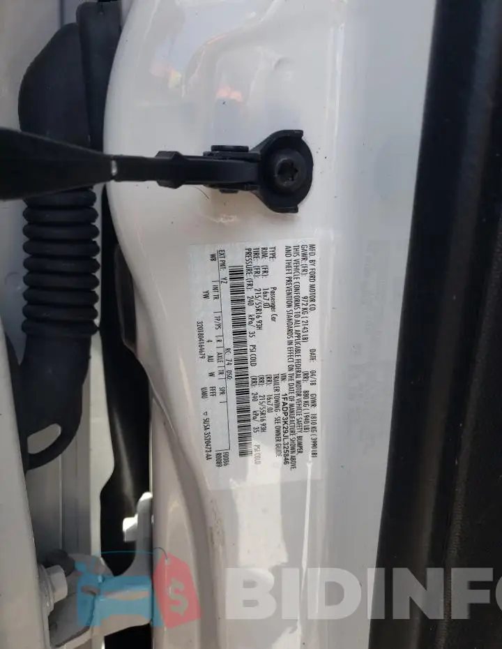 1FADP3K29JL325846 Photo# 12
