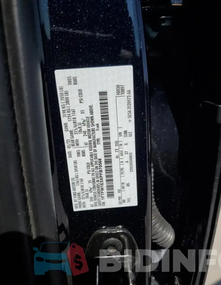 1FTFW1E5XPFB70568 Photo# 13