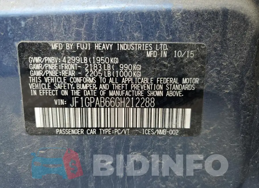 JF1GPAB66GH212288 Photo# 12