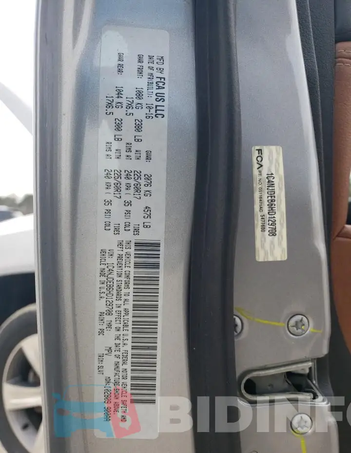 1C4NJDEB6HD129708 Photo# 13
