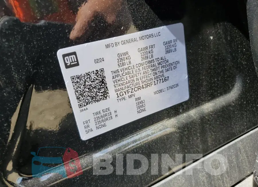 1GYFZCR43RF177167 Photo# 12