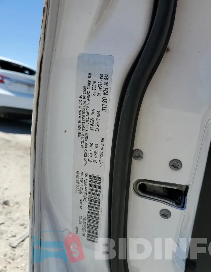 1C3CDFAA7GD606415 Photo# 12