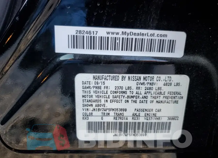 JN1BV7AP5FM353899 Photo# 12