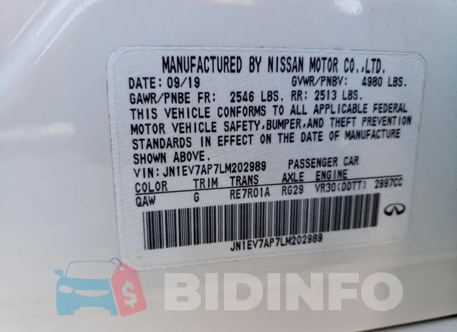 JN1EV7AP7LM202989 Photo# 13
