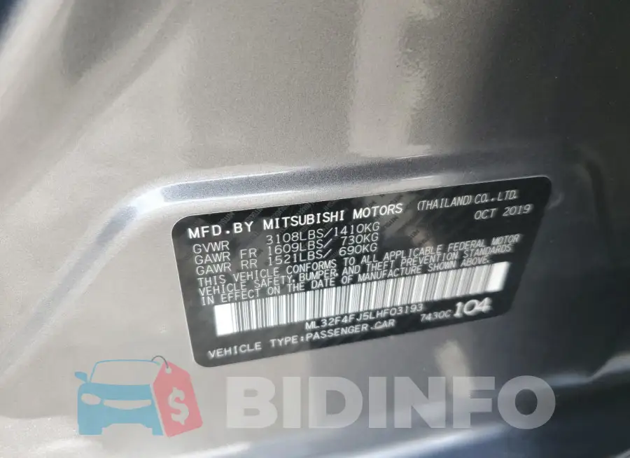 ML32F4FJ5LHF03193 Photo# 12