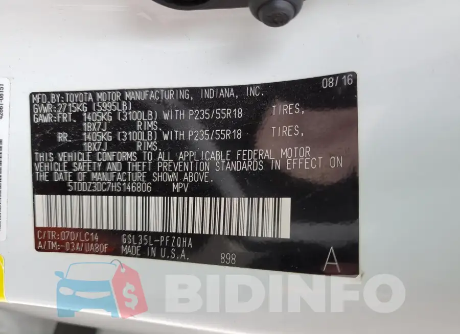5TDDZ3DC7HS146806 Photo# 13