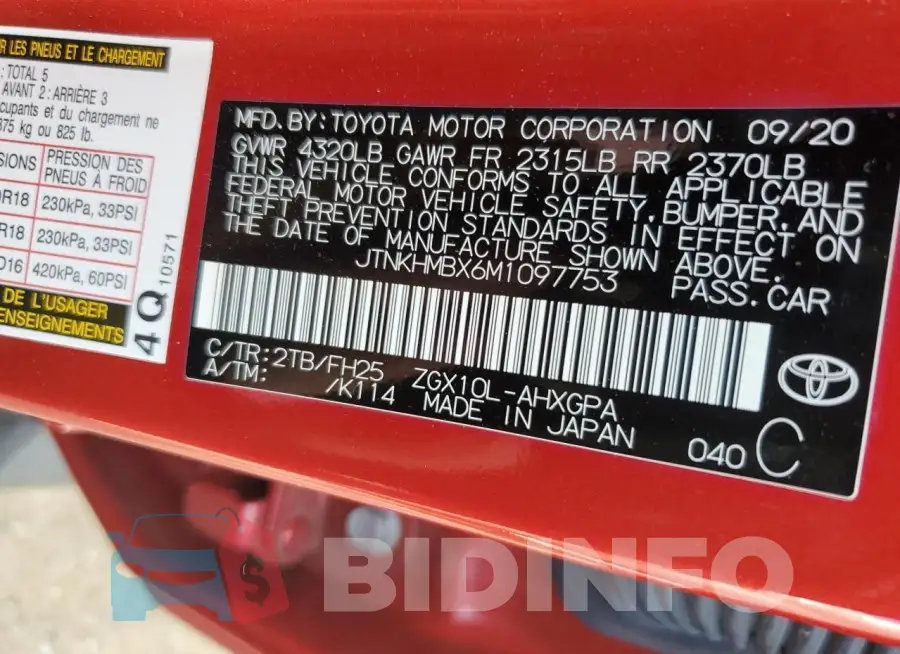 JTNKHMBX6M1097753 Photo# 13