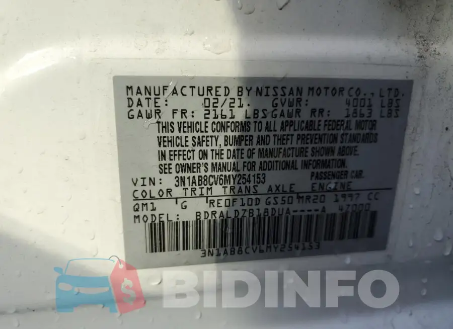 3N1AB8CV6MY254153 Photo# 12