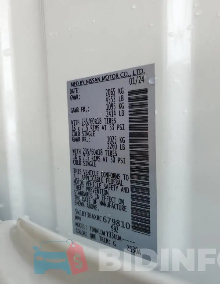 5N1BT3BAXRC679810 Photo# 13