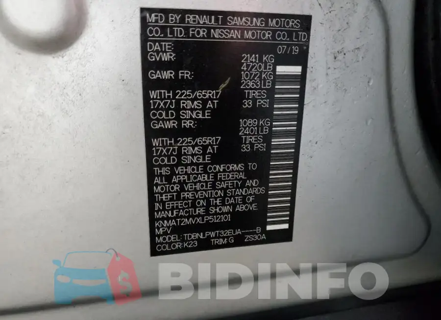 KNMAT2MVXLP512101 Photo# 12