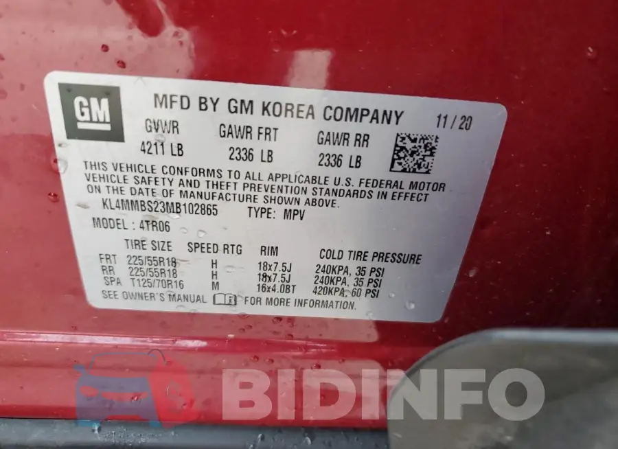 KL4MMBS23MB102865 Photo# 13