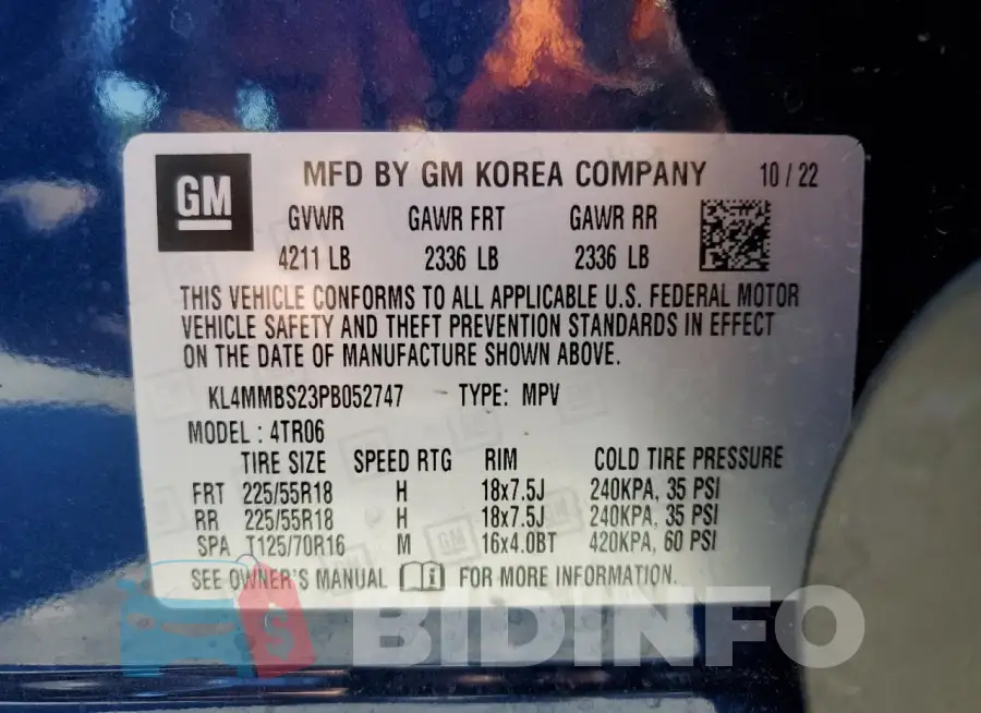 KL4MMBS23PB052747 Photo# 14