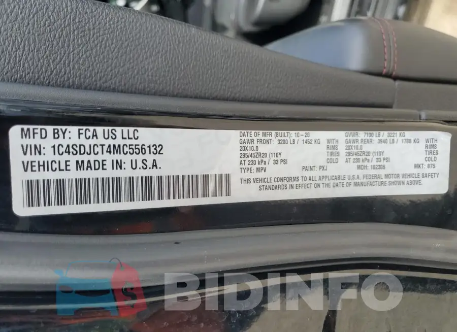 1C4SDJCT4MC556132 Photo# 14